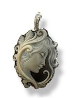 Anhänger Mandile 1922 Dame Cammei  in Silber Conchiglia 2KK55301